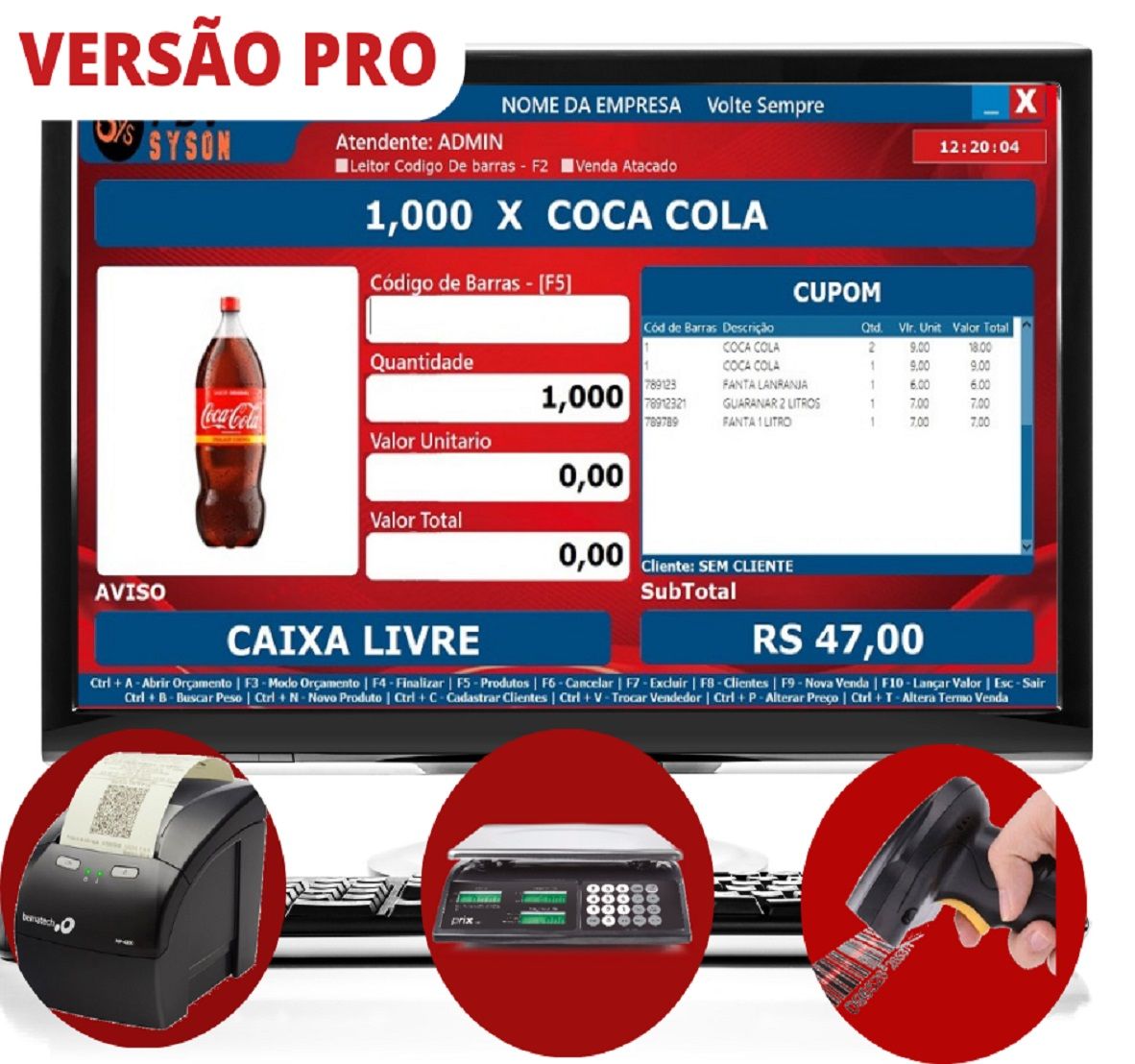 SysOn Pdv pro - Sistema de Vendas e Estoques 2025
